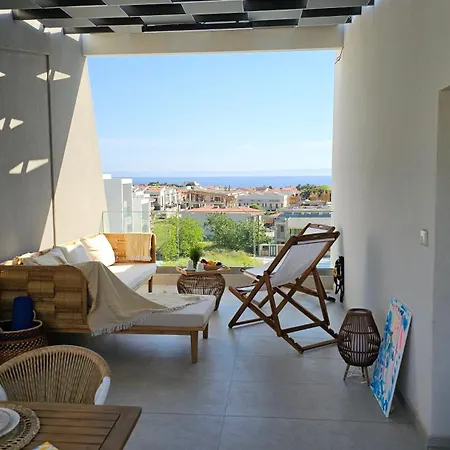 Daire Artion Luxury Boho Seaview Duplex Nikiti (Sithonia)